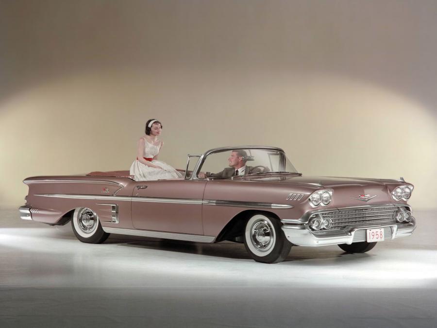  Chevrolet Bel Air Impala Convertible 1958 года  (фото 11 из 67)